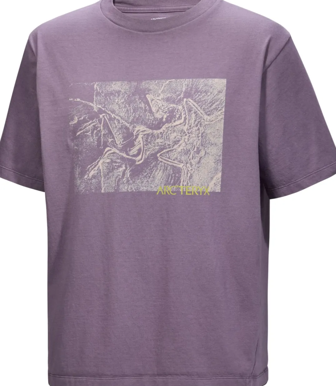 Arc'teryx Kragg Cotton Lithographica Ss M Lt Moondrop