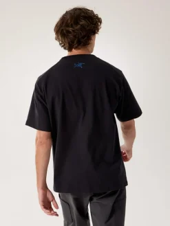 Arc'teryx Kragg Cotton Lithographica Ss M Black