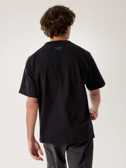 Arc'teryx Kragg Cotton Lithographica Ss M Black