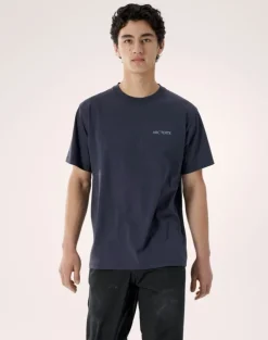 Arc'teryx Kragg SL Cotton Blurred Bird SS M Black Sapphire