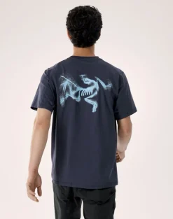 Arc'teryx Kragg SL Cotton Blurred Bird SS M Black Sapphire