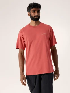 Arc'teryx Kragg SL Cotton Blurred Bird SS M Stone Red