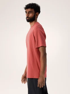 Arc'teryx Kragg SL Cotton Blurred Bird SS M Stone Red