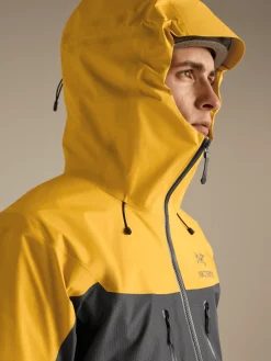 Arc'teryx Men's Alpha Jacket Larch/Dark Grey
