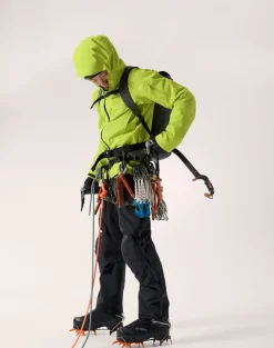 Arc'teryx Men's Alpha SV Jacket Mantis/Black