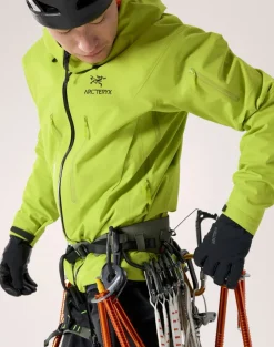 Arc'teryx Men's Alpha SV Jacket Mantis/Black