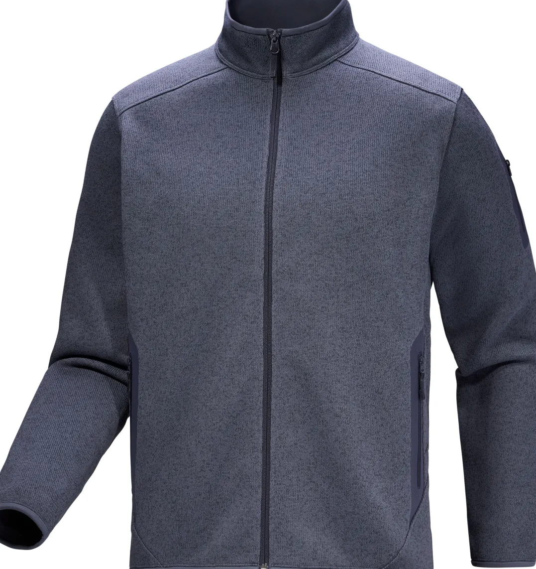 Arc'teryx Men's Covert Cardigan Dark Stratus Heather/Balck Sapphire