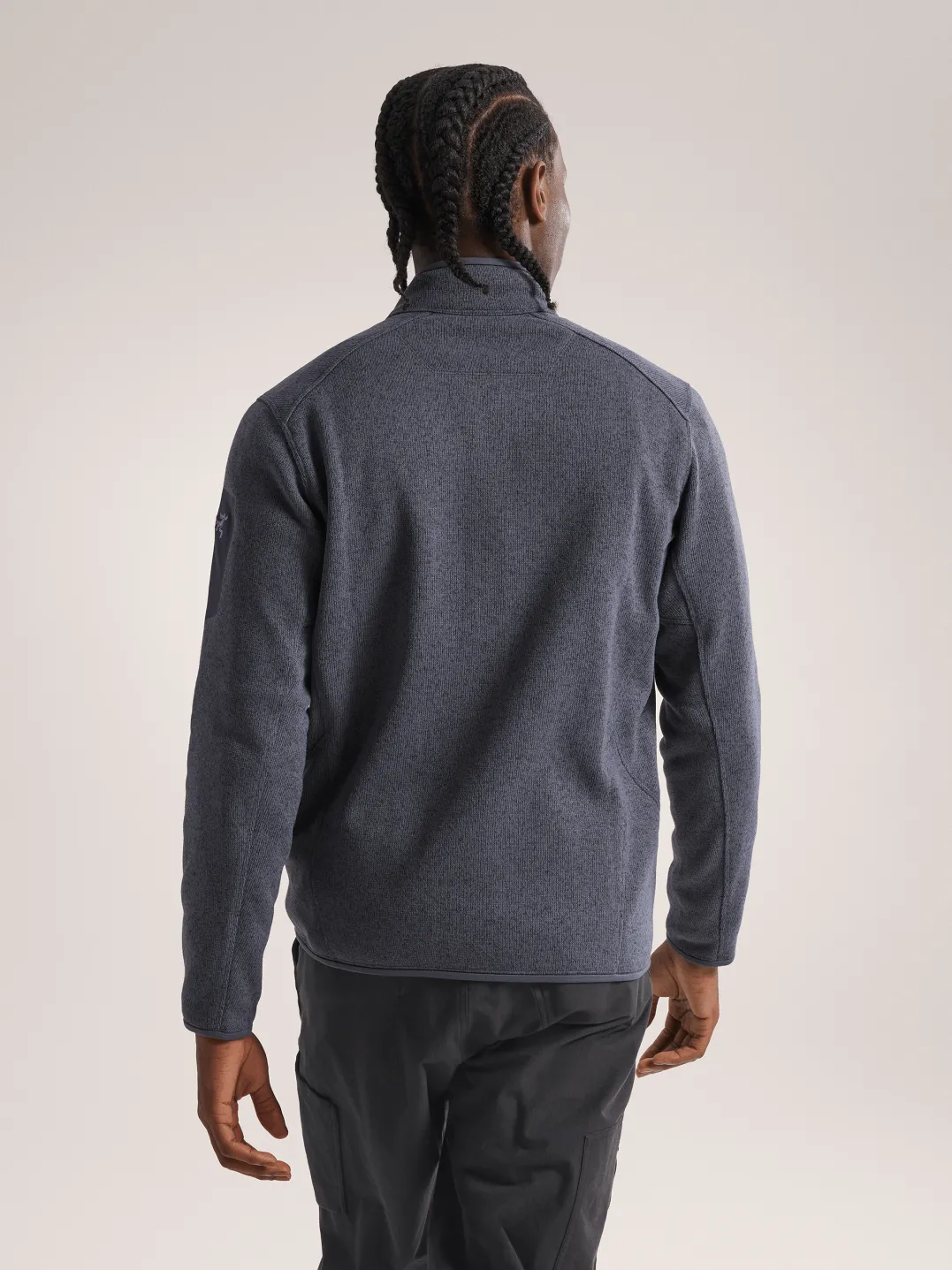 Arc'teryx Men's Covert Cardigan Dark Stratus Heather/Balck Sapphire