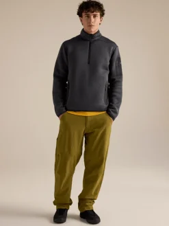 Arc'teryx Men's Covert 1/2 Zip Neck Black Heather