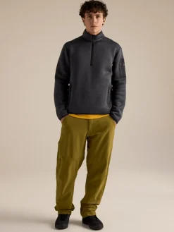 Arc'teryx Men's Covert 1/2 Zip Neck Black Heather