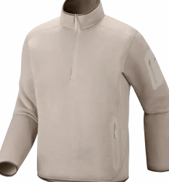 Arc'teryx Men's Covert 1/2 Zip Neck Rune Heather