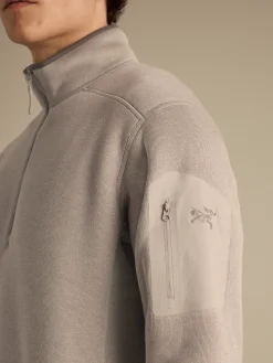 Arc'teryx Men's Covert 1/2 Zip Neck Rune Heather