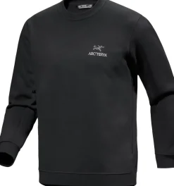 Arc'teryx Men's Emblem Fleece Crew Black