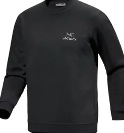 Arc'teryx Men's Emblem Fleece Crew Black