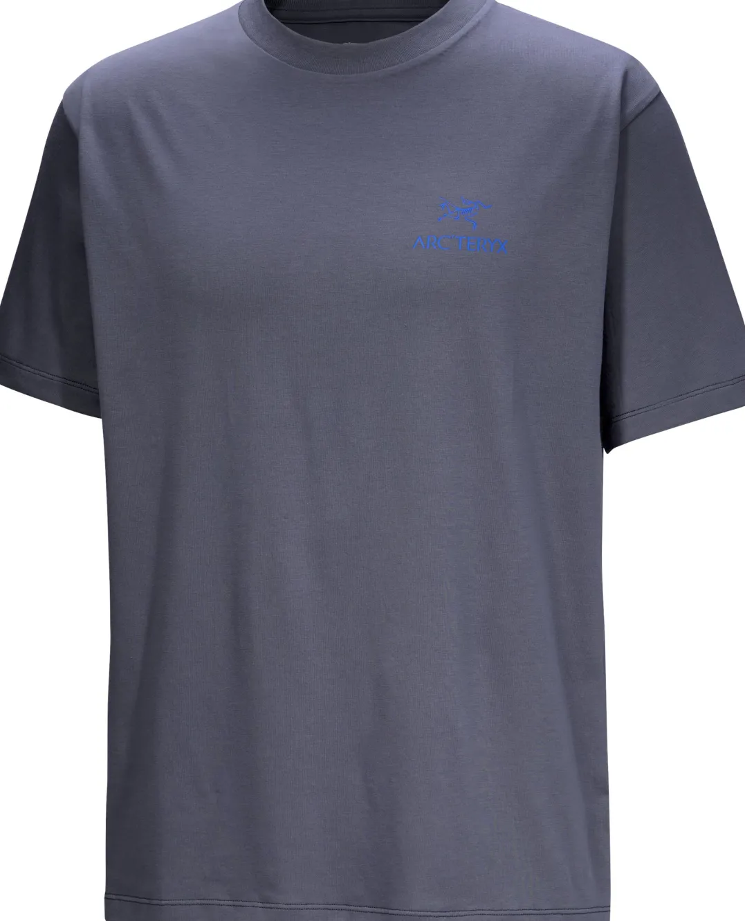 Arc'teryx Men's Kragg SL Cotton Bird Word Shortsleeve Dark Stratus/Fluidity