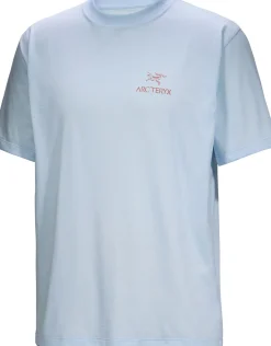 Arc'teryx Men's Kragg SL Cotton Bird Word Shortsleeve Alpine Blue/Stone Red
