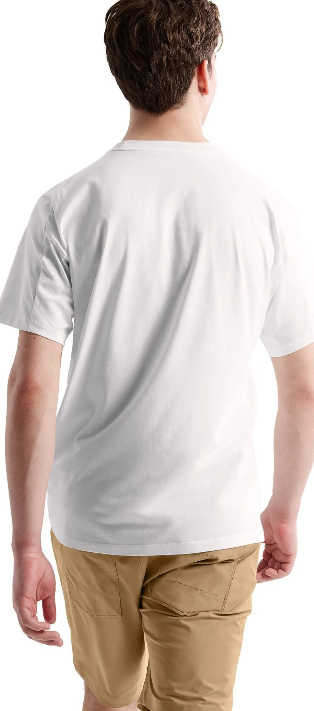 Arc'teryx Men's Kragg SL Cotton Shortsleeve White Light