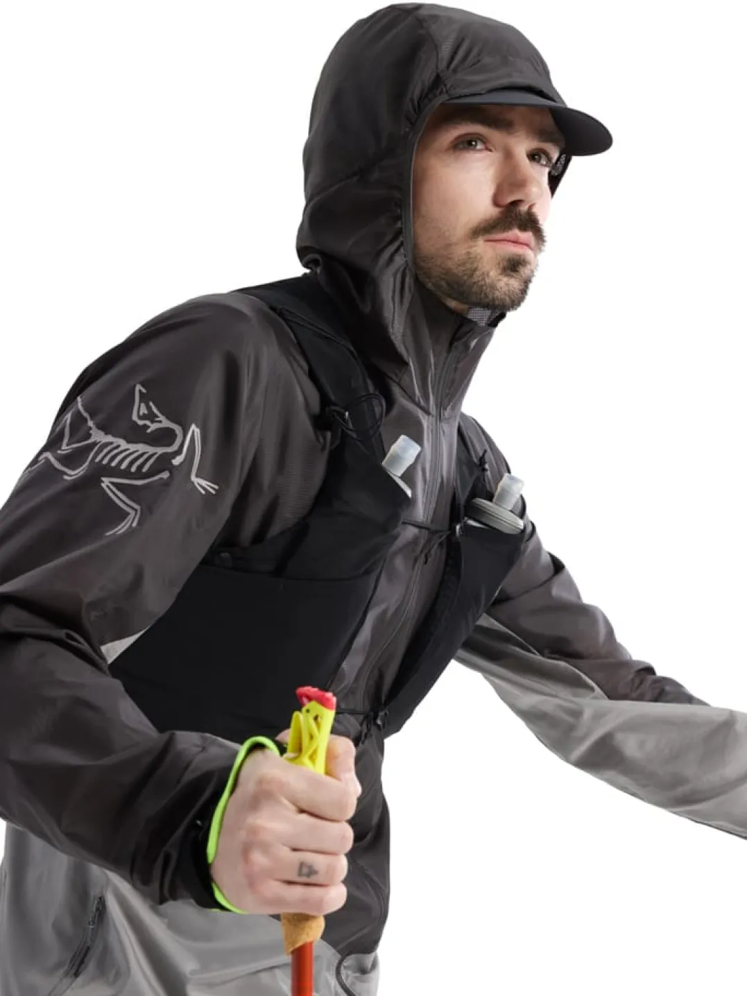 Arc'teryx Norvan Windshell Hoody M Cloud / Void