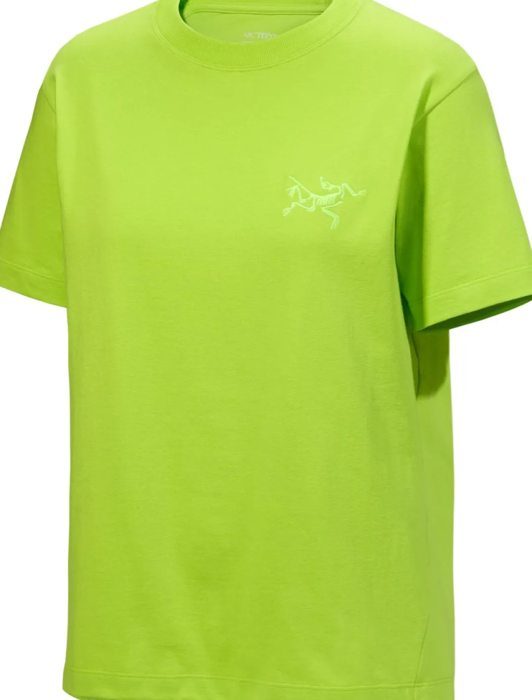 Arc'teryx Women's Kragg Cotton Little Bird Crew Short Sleeve Shirt Mantis