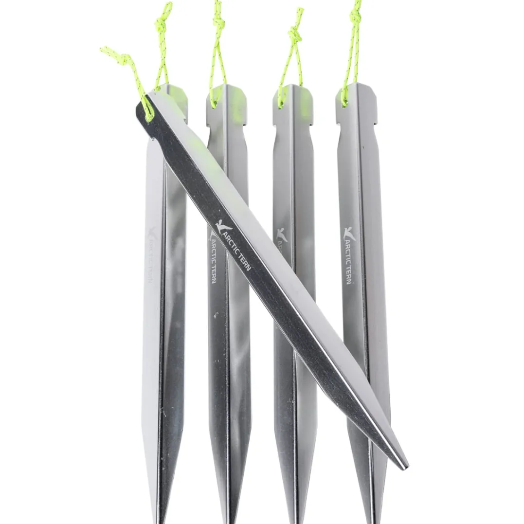 Arctic Tern Camping V-peg 27cm 5-pack Silver
