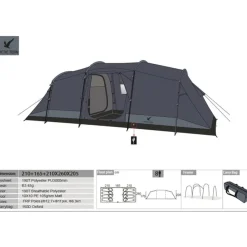 Arctic Tern Family Camp 8p Ensign Blue