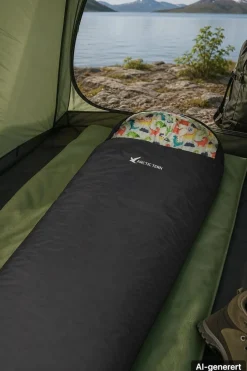 Arctic Tern Kids Sleeping Bag 2,0 Black