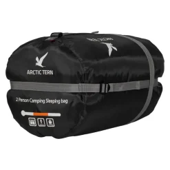 Arctic Tern 2 Person Camping Sleeping Bag Red