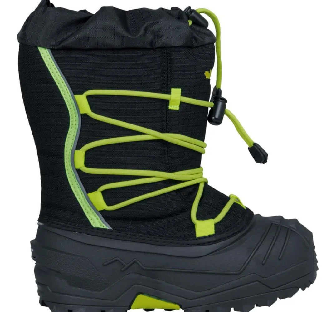 Baffin Kids' Snogoose Black/Lime