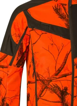Beretta Men's Matajur Windblock Hunting Jacket Realtree AP Camo HD Orange