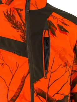 Beretta Men's Matajur Windblock Hunting Jacket Realtree AP Camo HD Orange