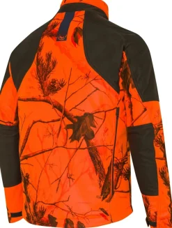 Beretta Men's Matajur Windblock Hunting Jacket Realtree AP Camo HD Orange