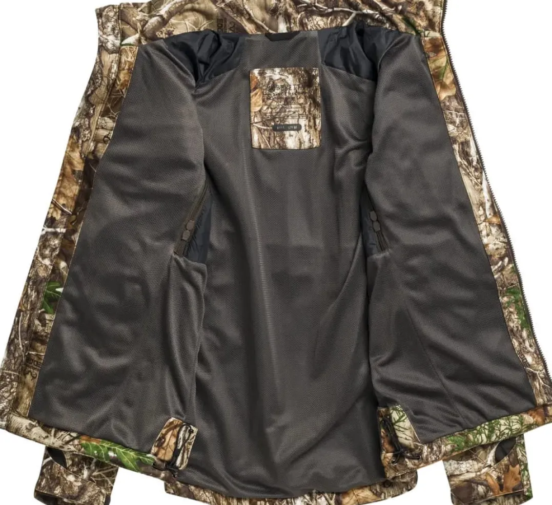 Beretta Men's Matajur Windblock Hunting Jacket Camo Realtree Edge