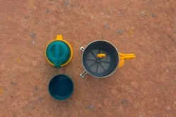 BioLite Campstove Kettlepot & Coffee Kit Steel