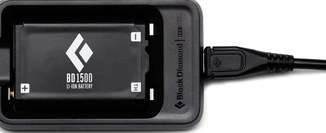 Black Diamond BD 1500 Battery & Charger Black