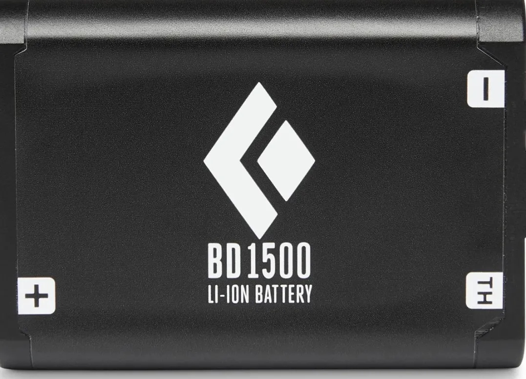 Black Diamond BD 1500 Battery & Charger Black