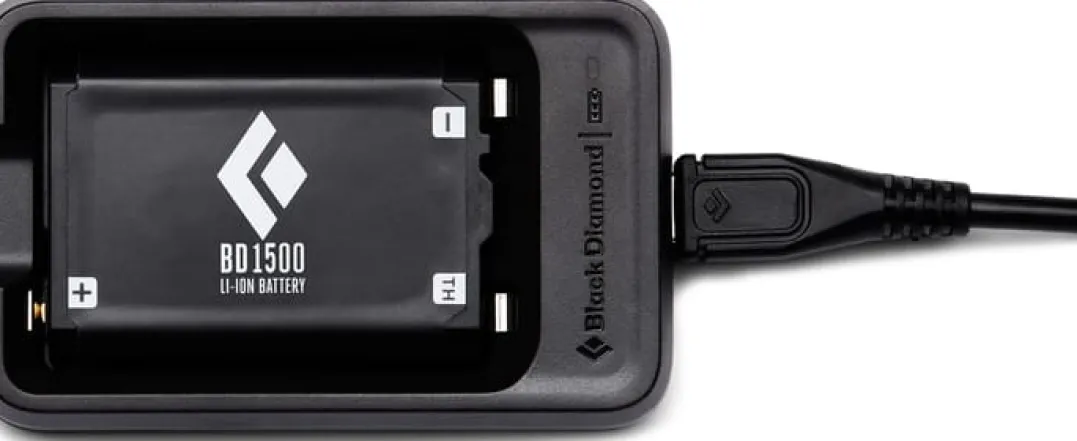 Black Diamond BD 1500 Battery & Charger Black