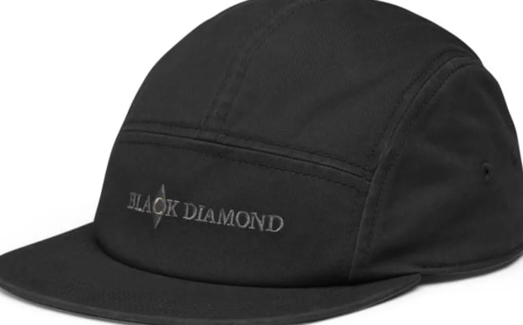 Black Diamond Camper Cap Black-steel Grey Bd Og Wrdmrk