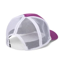 Black Diamond Flat Bill Trucker Hat Piton Purple-white Mountainscp