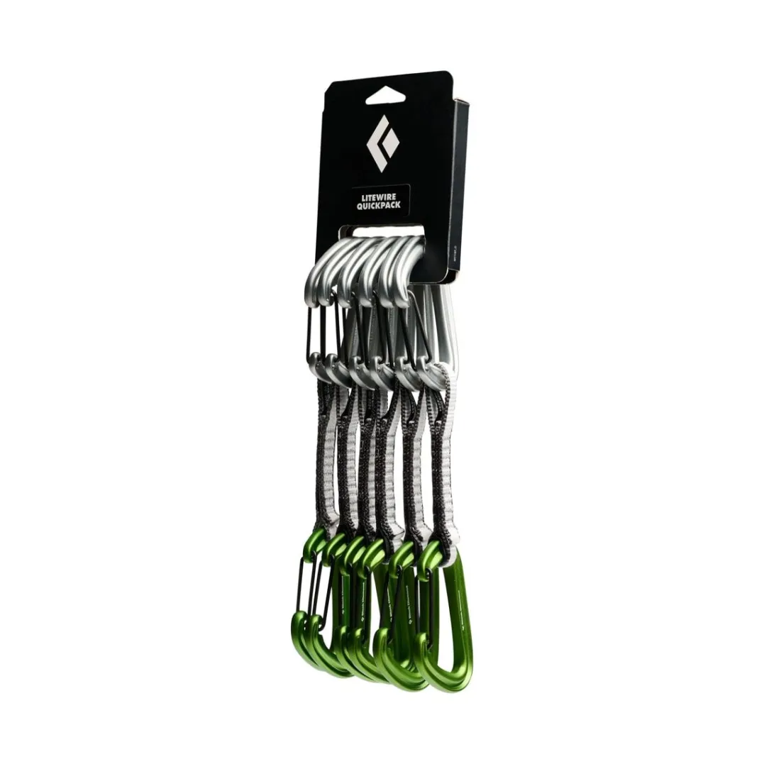 Black Diamond Litewire Quickpack 12 cm Envy Green