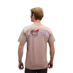 Black Diamond M BD Dragon SS Tee Pale Mauve