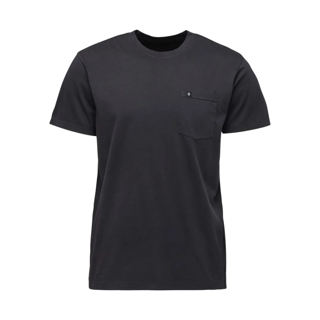 Black Diamond M Diamond Patch SS Pocket Tee Black