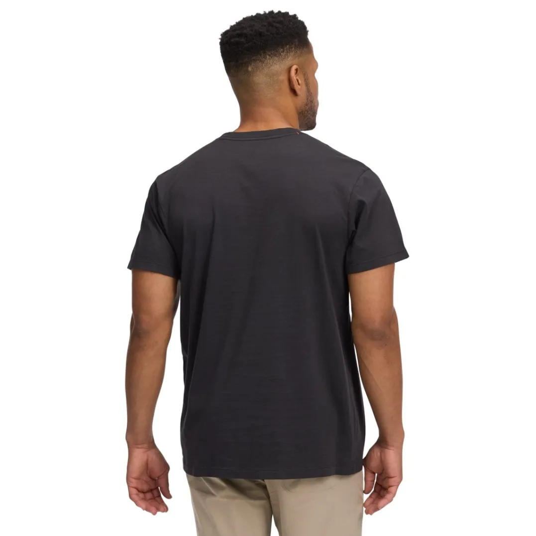 Black Diamond M Diamond Patch SS Pocket Tee Black