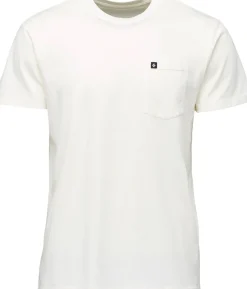 Black Diamond M Diamond Patch SS Pocket Tee Off White