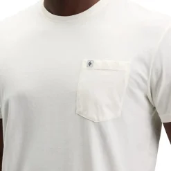 Black Diamond M Diamond Patch SS Pocket Tee Off White