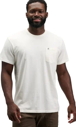 Black Diamond M Diamond Patch SS Pocket Tee Off White
