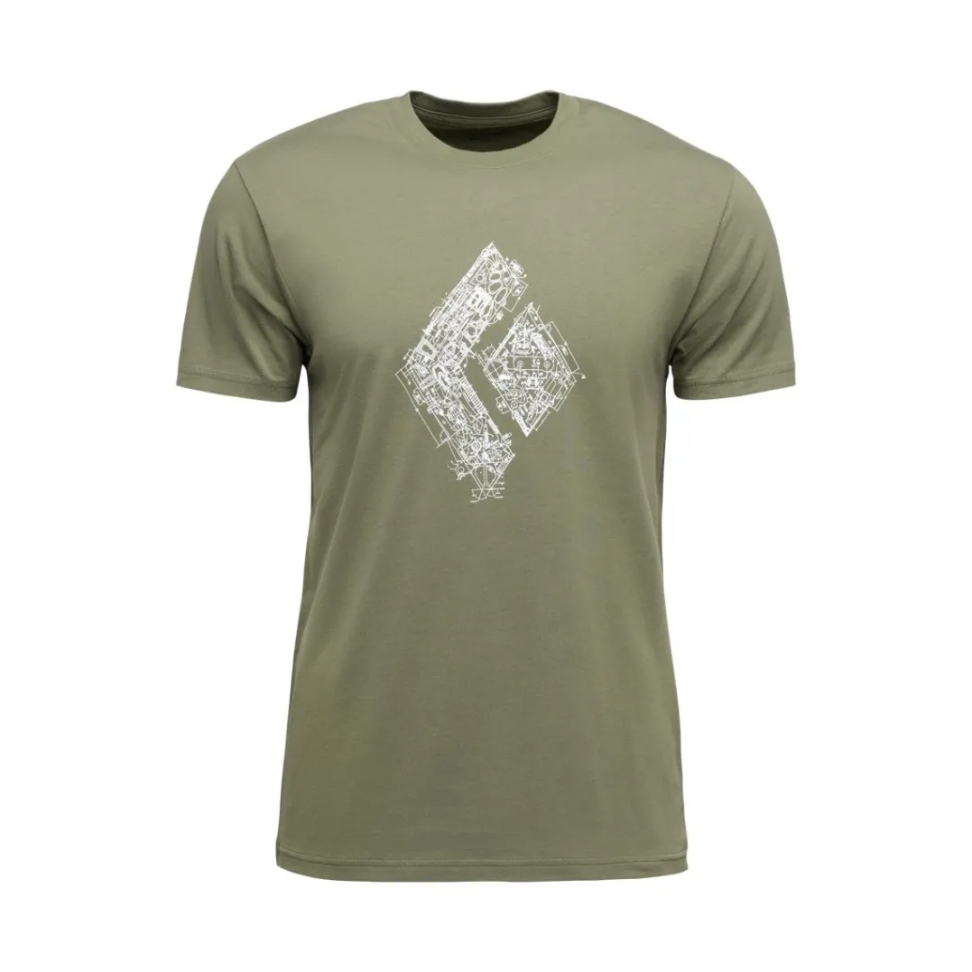 Black Diamond M Engineered Diamond SS Tee Tundra