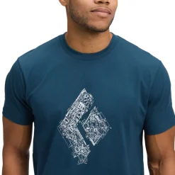 Black Diamond M Engineered Diamond SS Tee Indigo