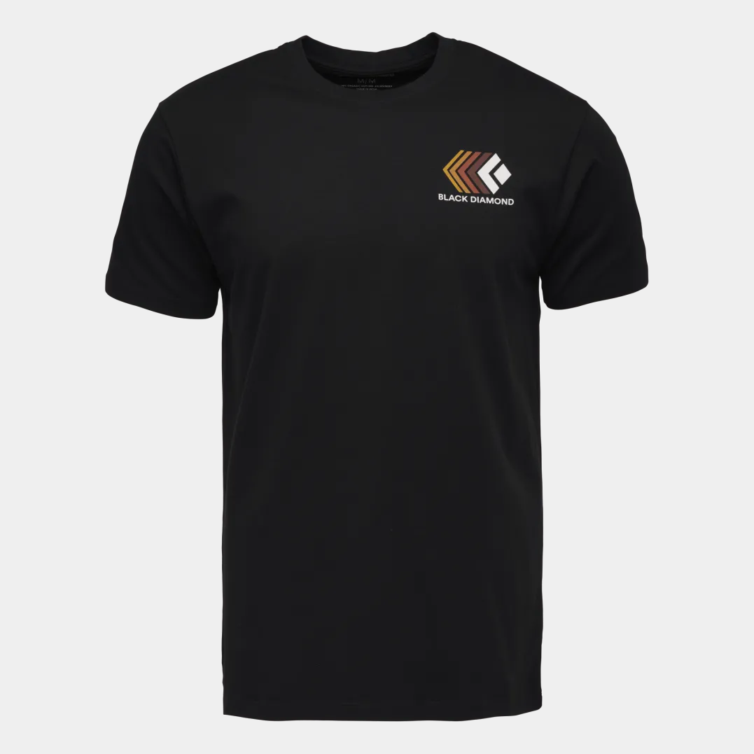 Black Diamond Men's Faded SS Tee Black