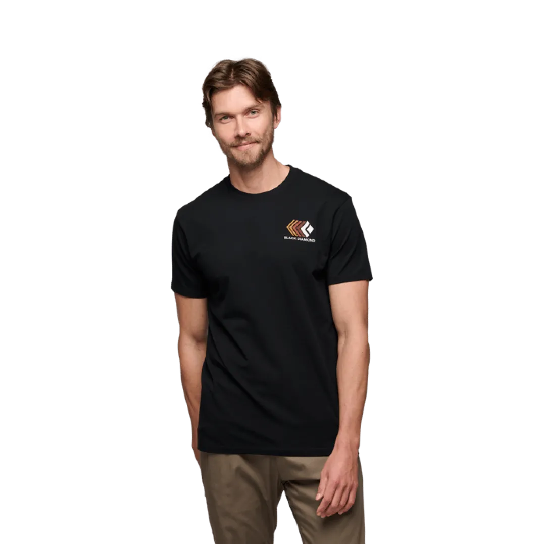 Black Diamond Men's Faded SS Tee Black
