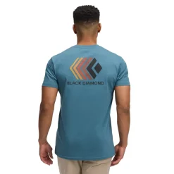 Black Diamond Men's Faded SS Tee Creek Blue